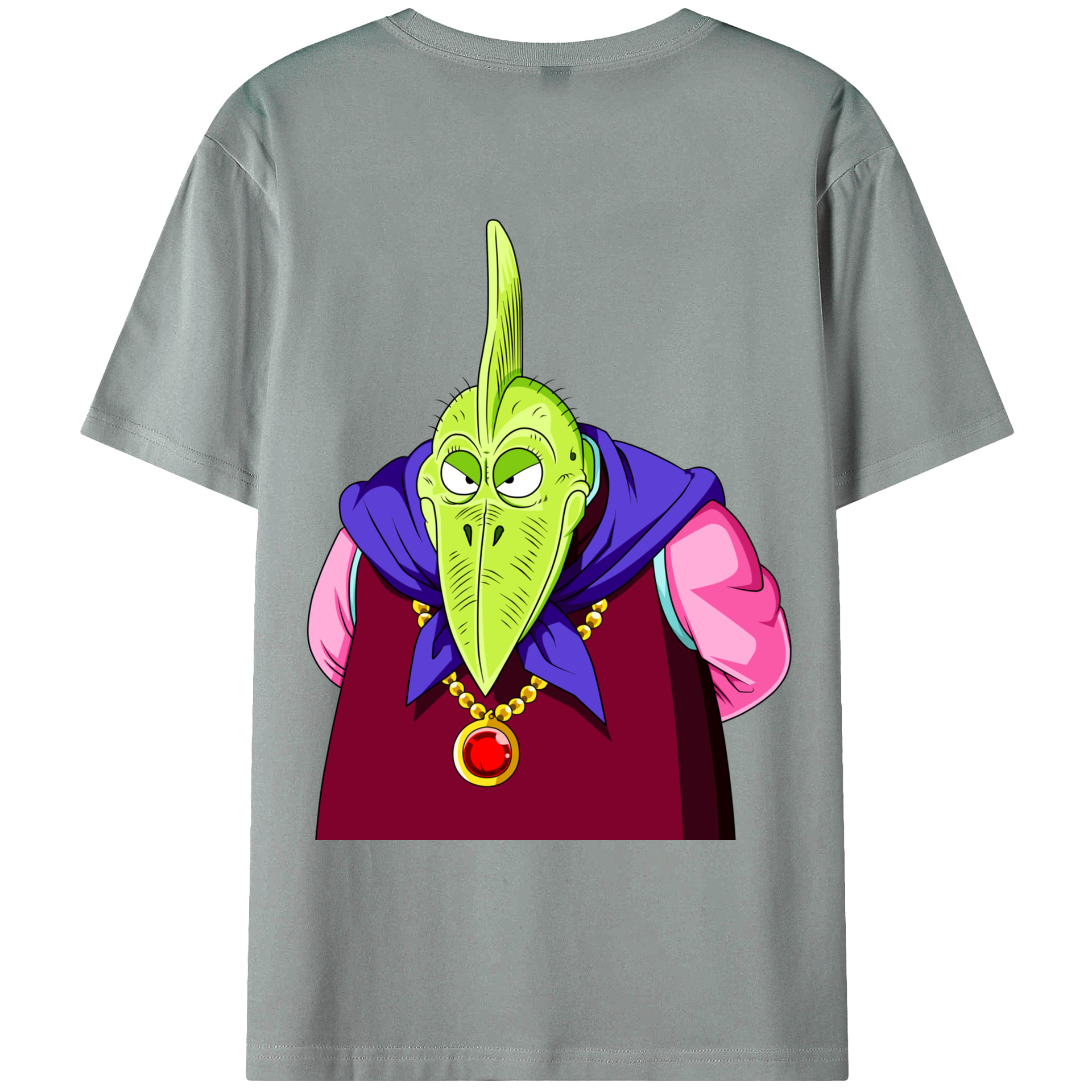 （画像用） ドラゴンボール DRAGON BALL 綿100％ メンズ半袖Tシャツ（バックプリント） 通気性